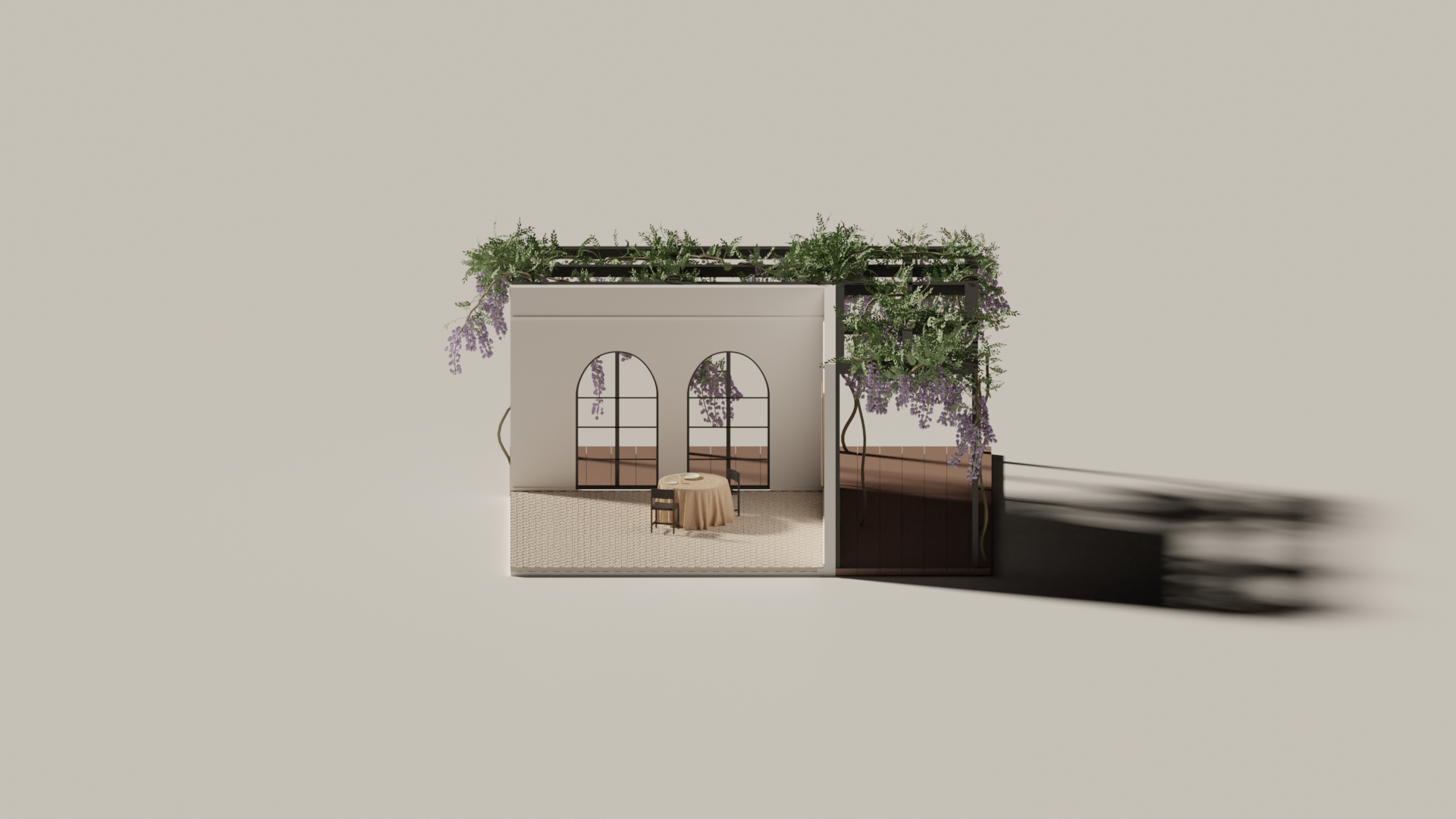 3d wisteria